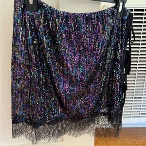 Free People Medium Sequin Skirt